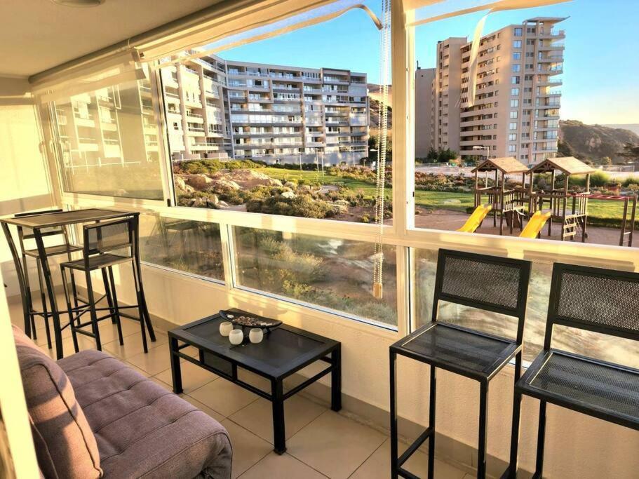Apartamento Moderno Y Acogedor Departamento En Costas De Montemar